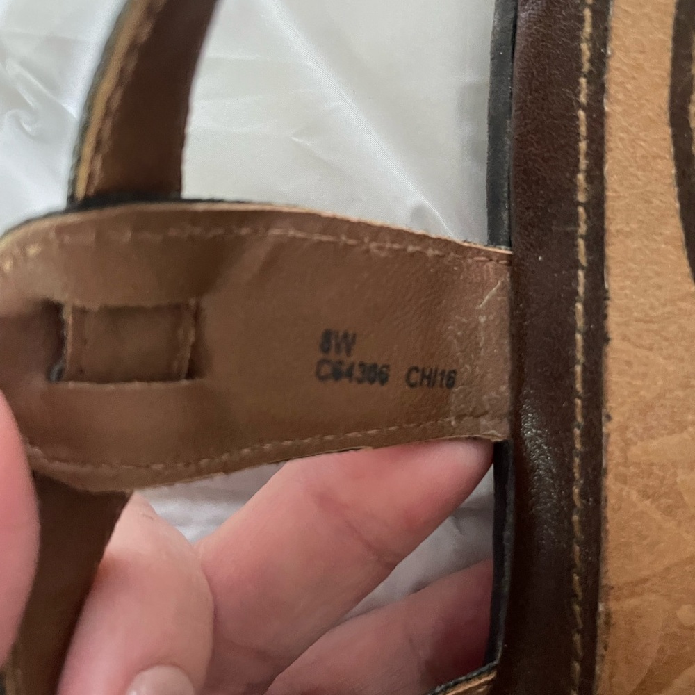 BOC Leather Sandals. - Picture 5 of 7